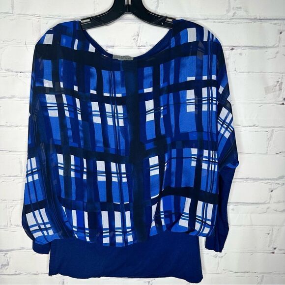 Joseph A blue small top - Picture 1 of 6